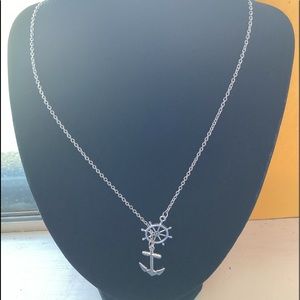 Steering wheel anchor necklace.